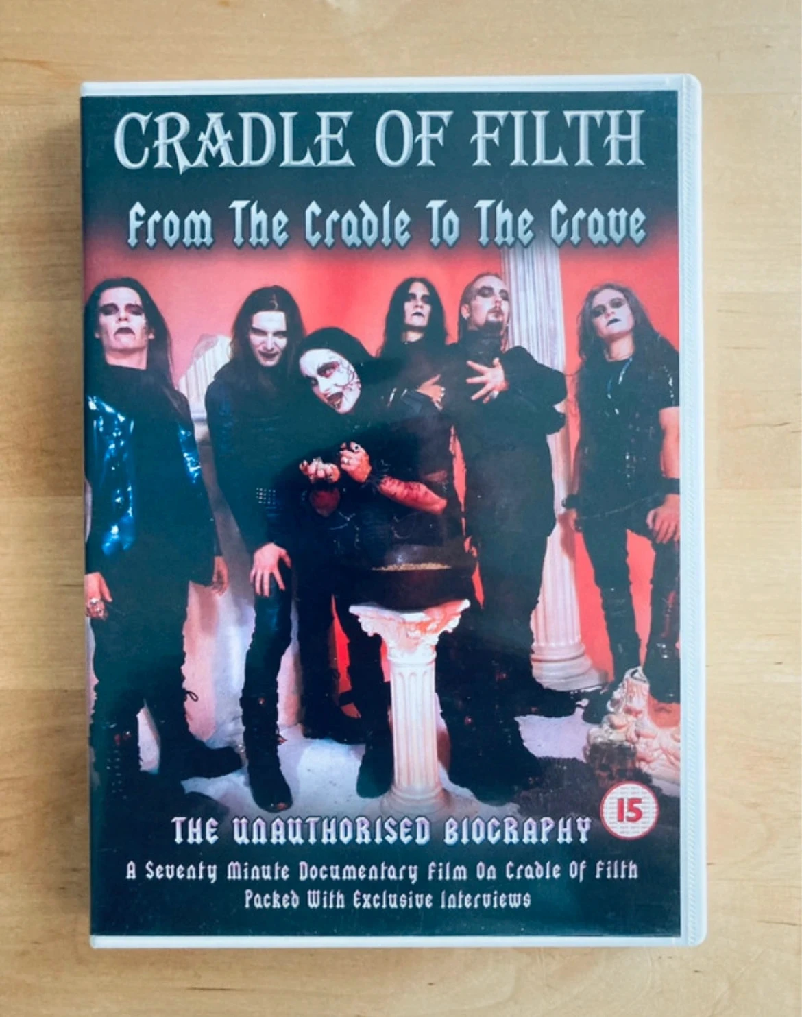 DVD Cradle of Filth From the cradle to the grave.